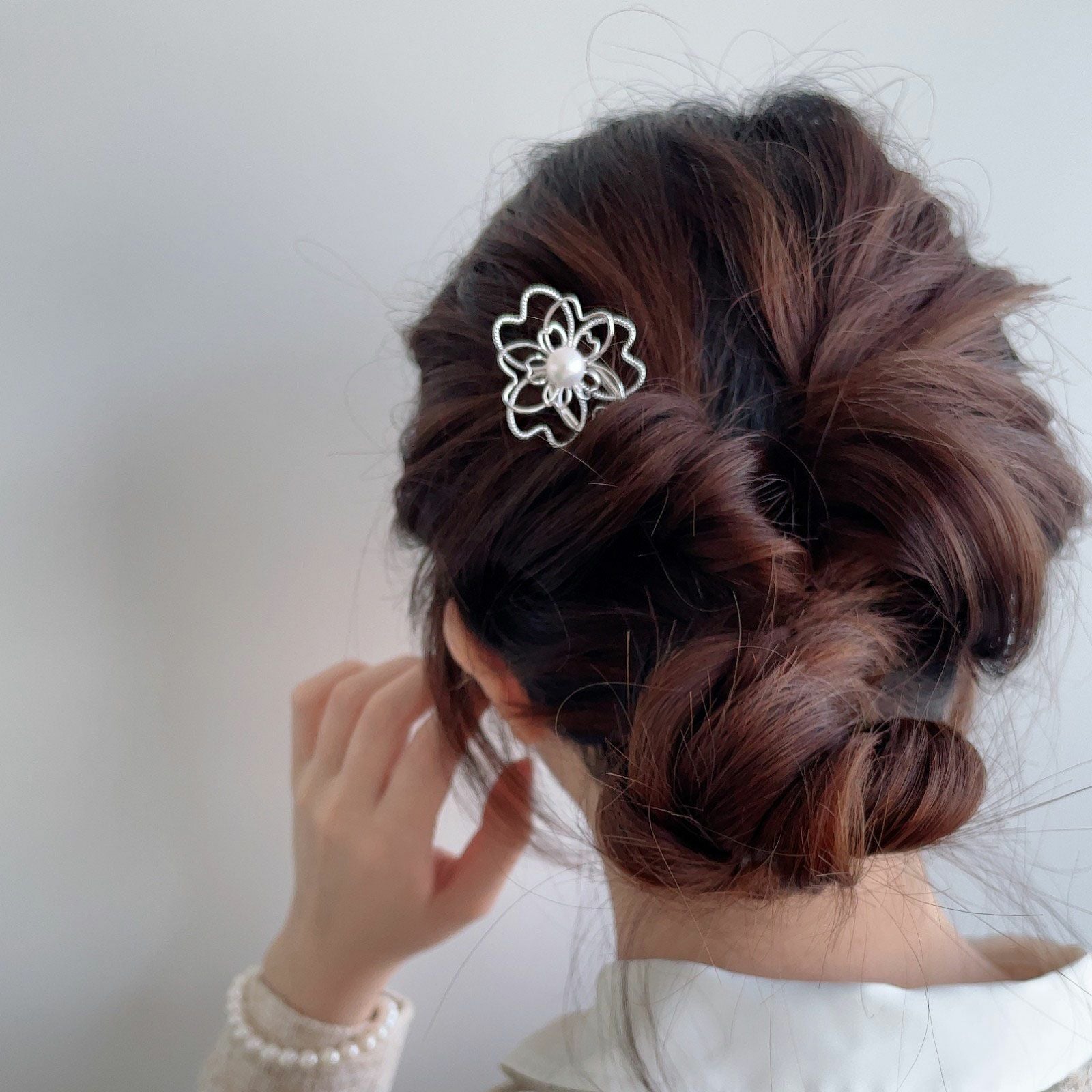 あこや真珠 かんざし（簪）8.5-9.0mm　桜