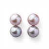Bubble 淡水真珠 ダブルピアス　9mmUP K14WG