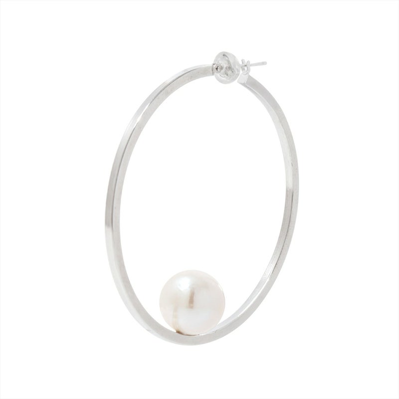 マルレナ ミラージュピアス 淡水真珠　11mmUP SV925/K14WG