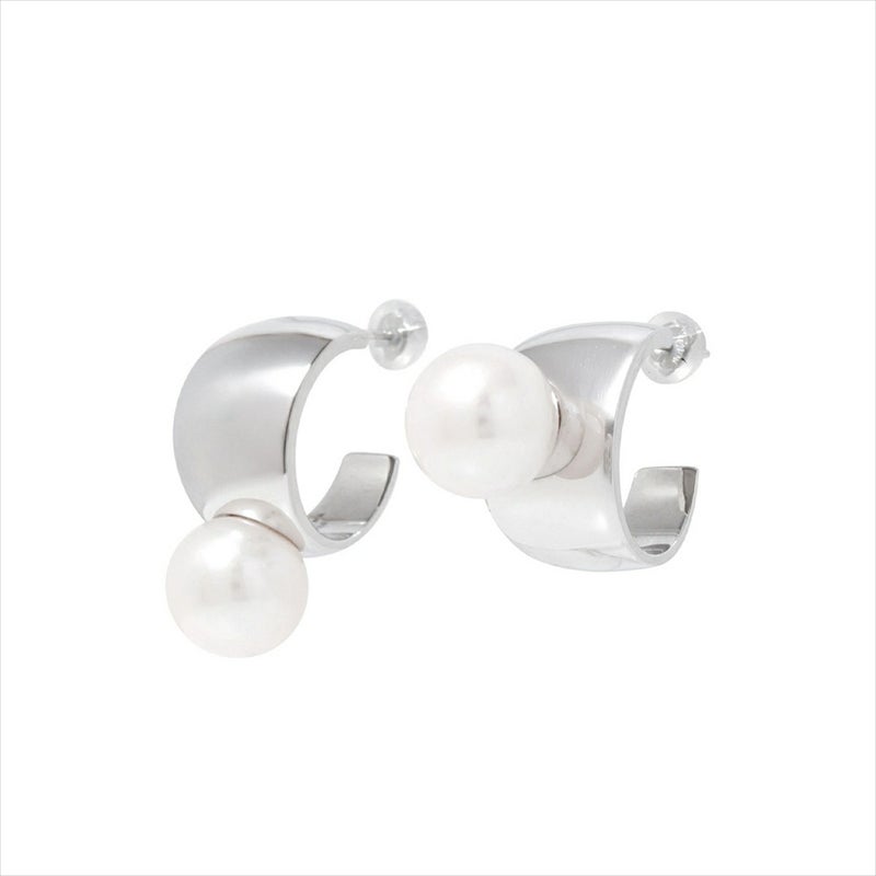 マルレナ マルゴピアス 淡水真珠　11mmUP SV925/K18WG