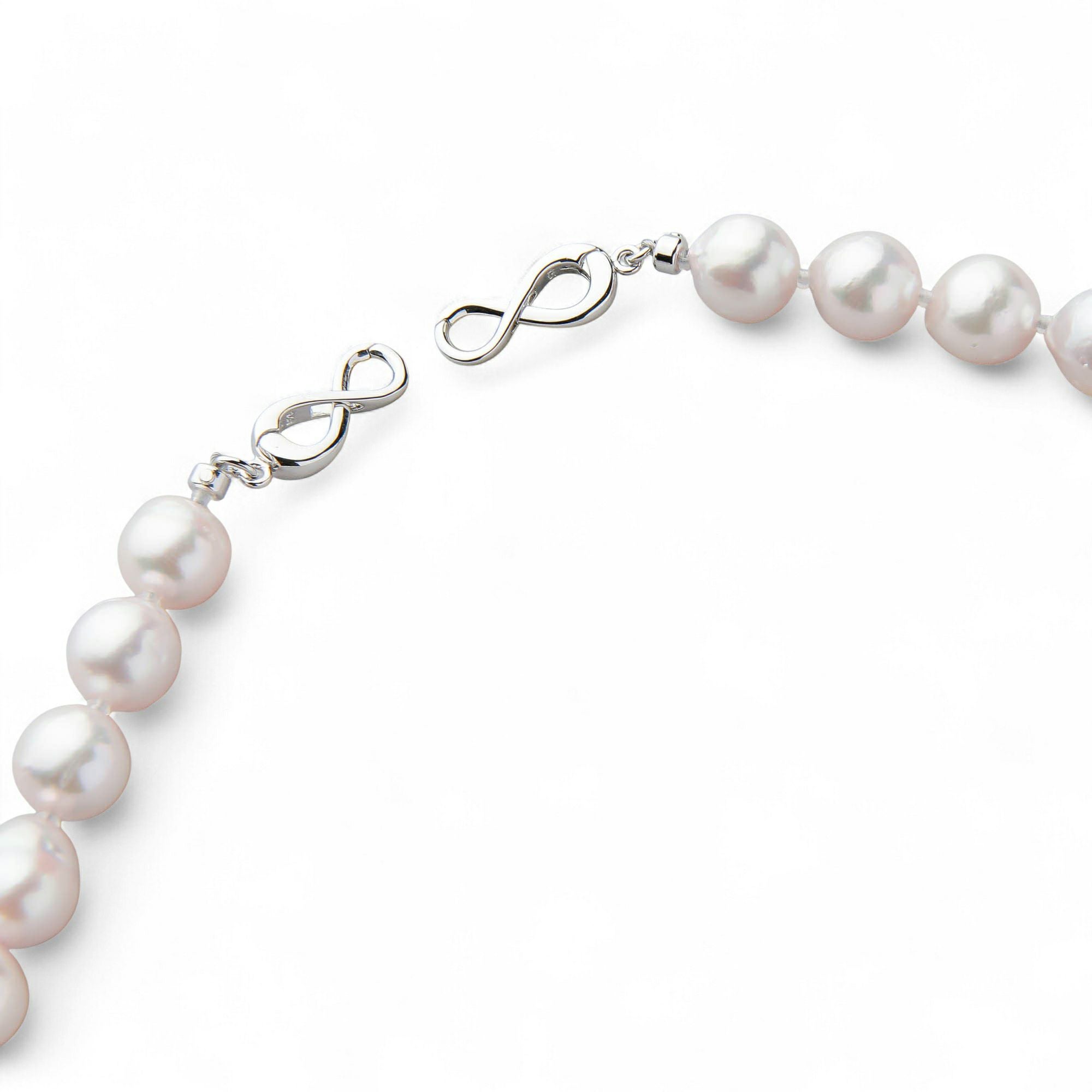 WEB限定】あこや真珠 バロック ネックレス 7.5-8.0mm SV925 | 7.0-8.0mm