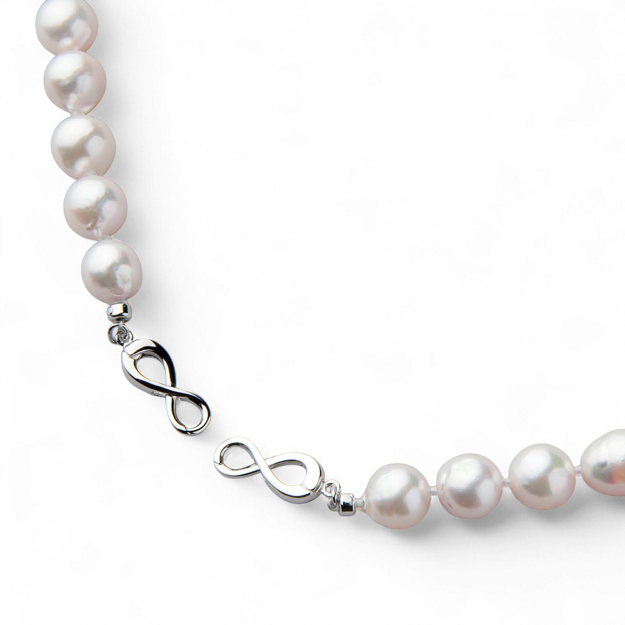 WEB限定】あこや真珠 バロック ネックレス 7.5-8.0mm SV925 | 7.0-8.0mm