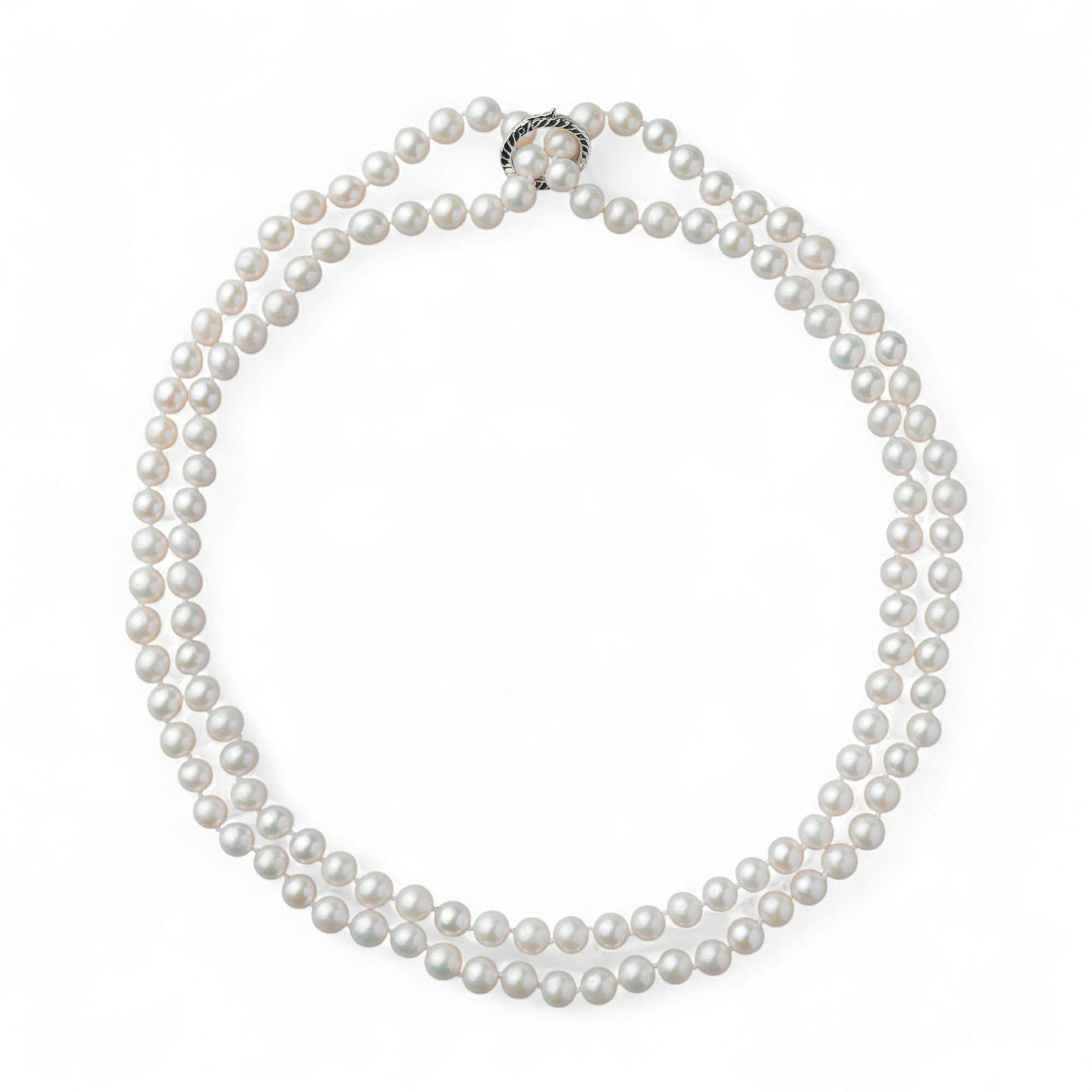 ロングネックレス アレンジ用 ショートナー Sサイズ　SV925