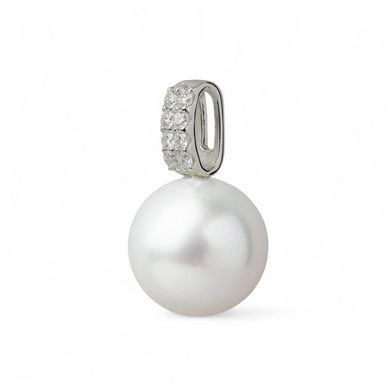 南洋白蝶真珠 ペンダントトップ　12mm PT900