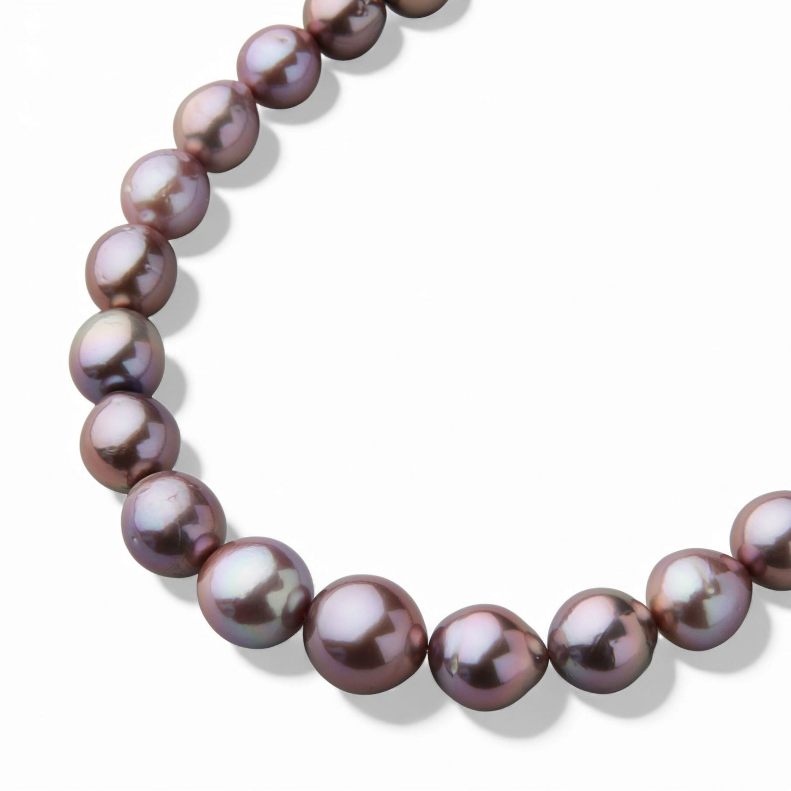 plumberry 淡水真珠 ネックレス　10-13mm マルチカラー