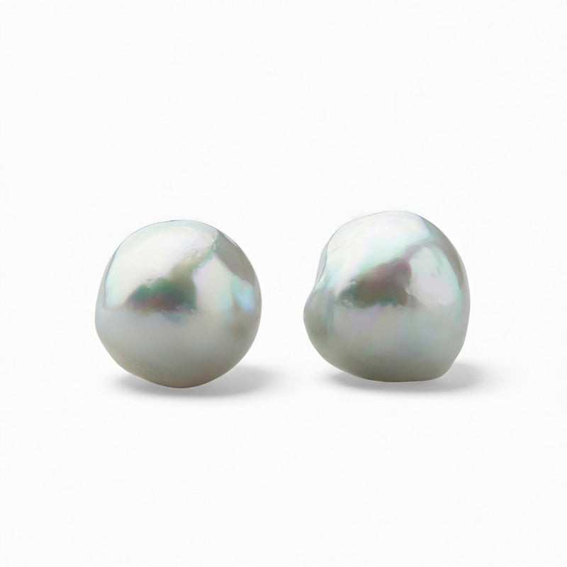 breeze 無調色 あこや真珠 ピアス 11.0-11.5mm PT900
