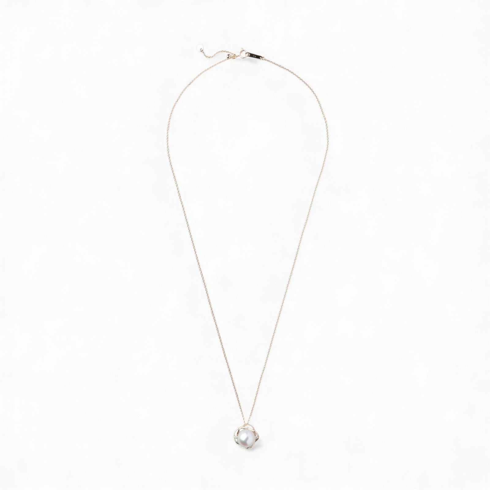 LUXE あこや真珠 ペンダント8.5-9.0mm K18YG