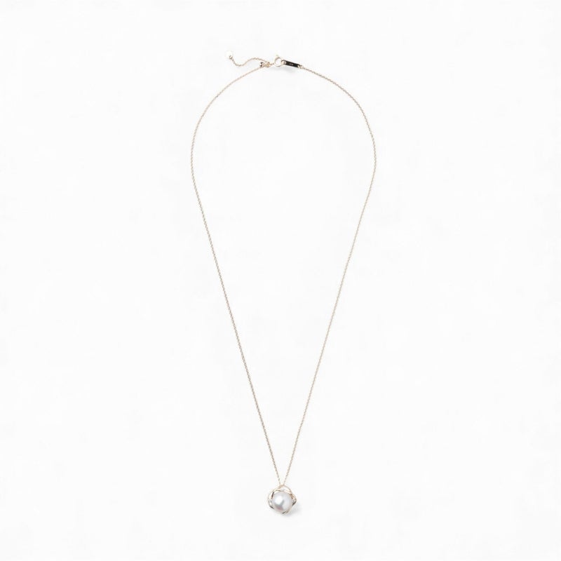 LUXE あこや真珠 ペンダント8.5-9.0mm K18YG