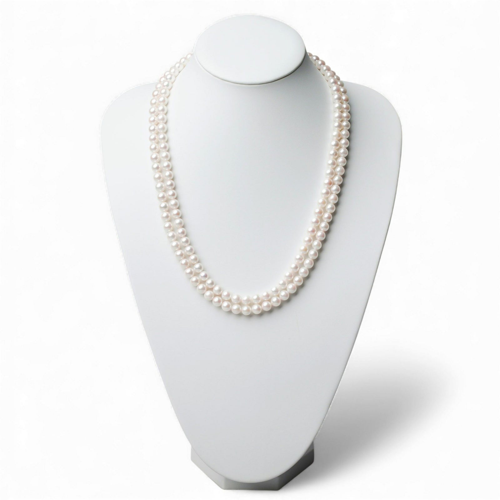 あこや真珠 ロングネックレス　7.5-8.0mm　120cm