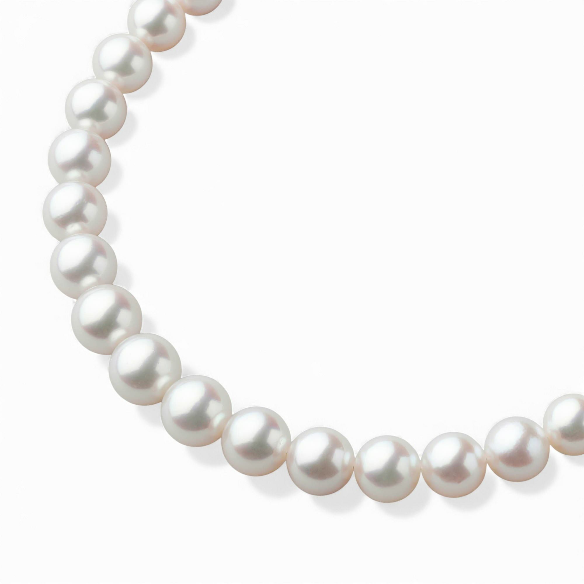 GIA鑑定書付- あこや花珠真珠 ネックレス 7.0-9.5mm [WSP] | WSP