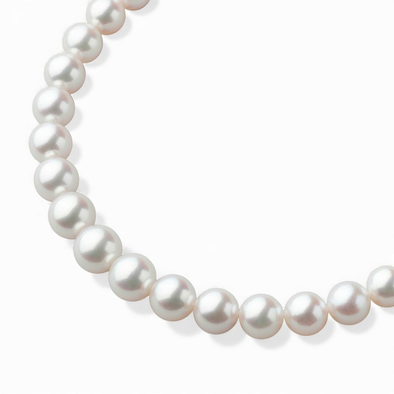 -GIA鑑定書付- あこや花珠真珠 ネックレス　7.0-9.5mm [WSP]