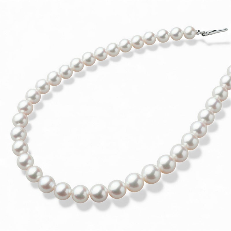 -GIA鑑定書付- あこや花珠真珠 ネックレス　7.0-9.5mm [WSP]