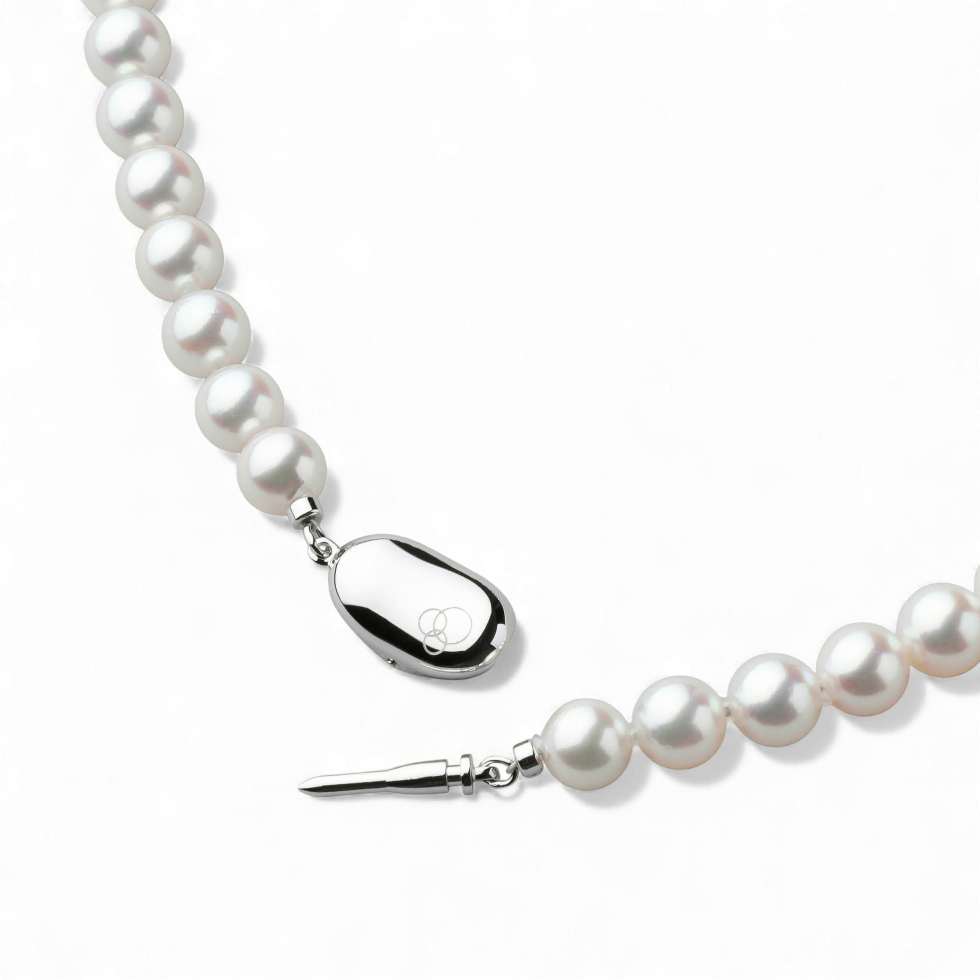 GIA鑑定書付- あこや花珠真珠 ネックレス 7.0-9.5mm [WSP] | 8.0-9.0mm