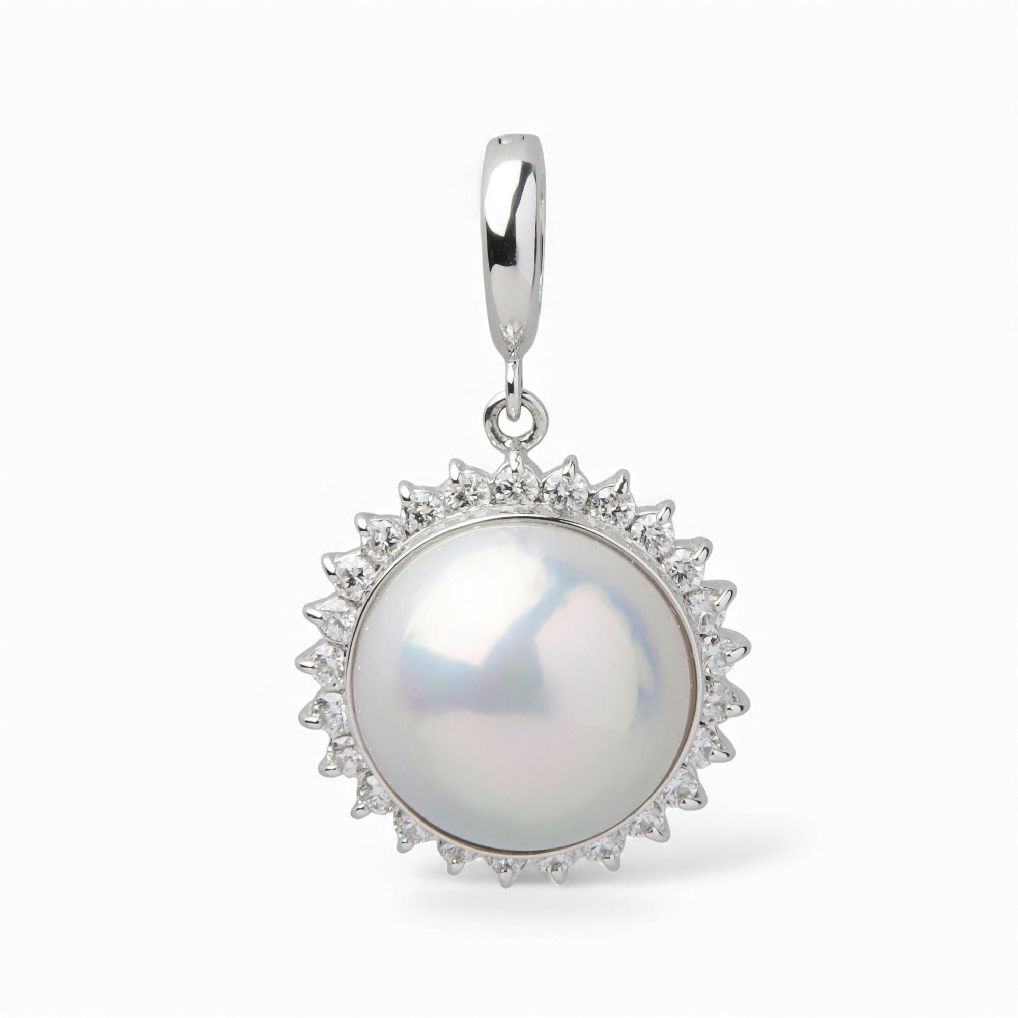 マベ真珠 ペンダントトップ 13mmUP K18YG [WSP] | その他ペンダント