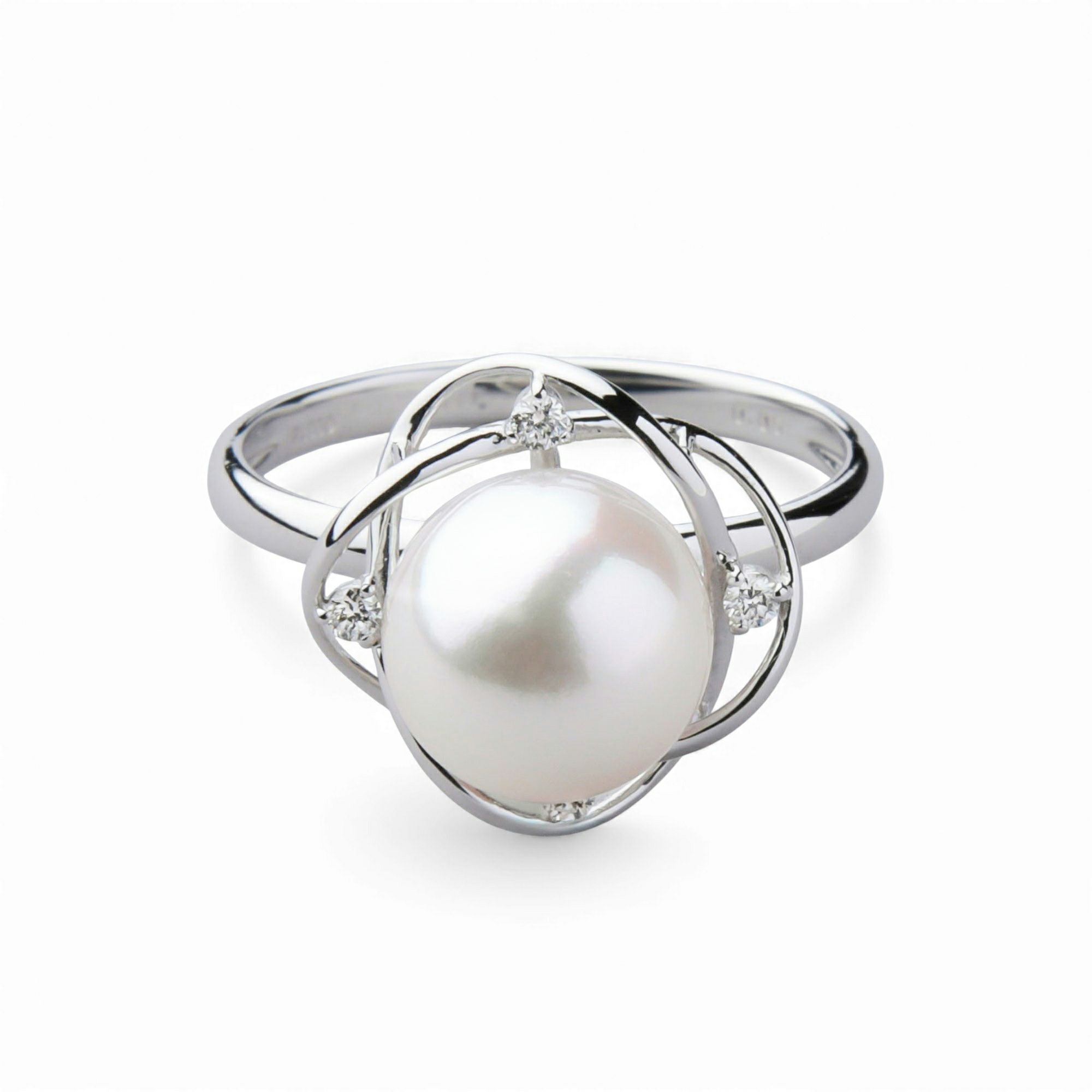 LUXE タヒチ黒蝶真珠 リング9mmUP PT900 | 南洋真珠リング