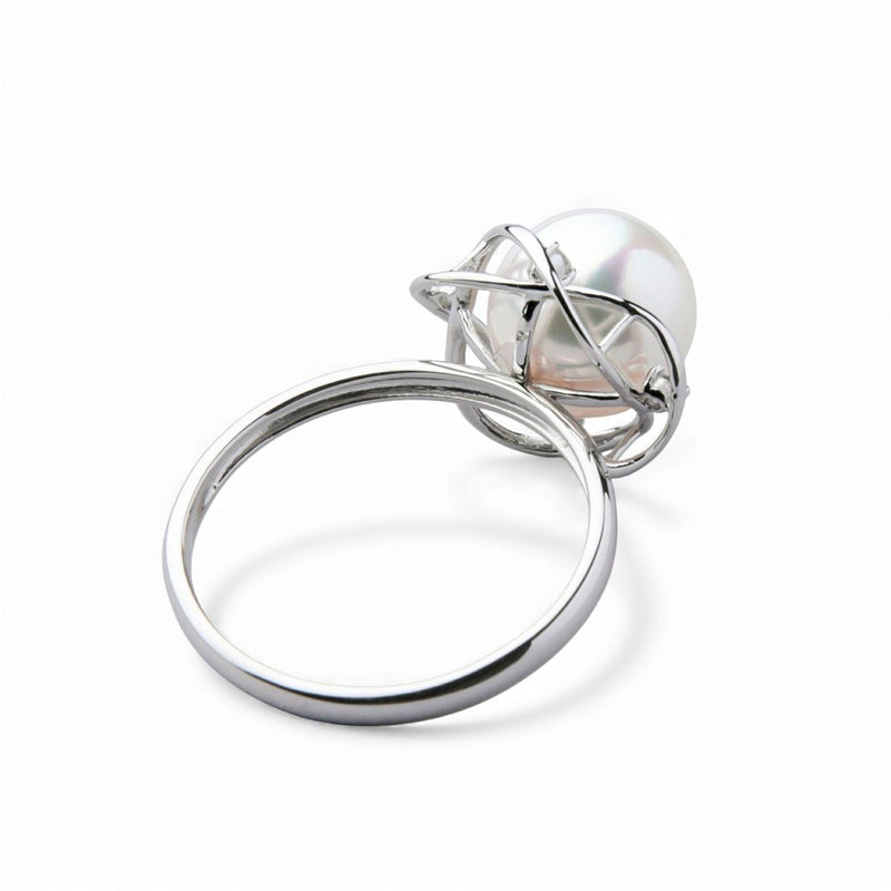 LUXE あこや真珠 リング　8.5-9.0mm PT900