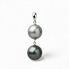  【WEB限定】タヒチ黒蝶真珠 ペンダントトップ 10mmUP K18WG