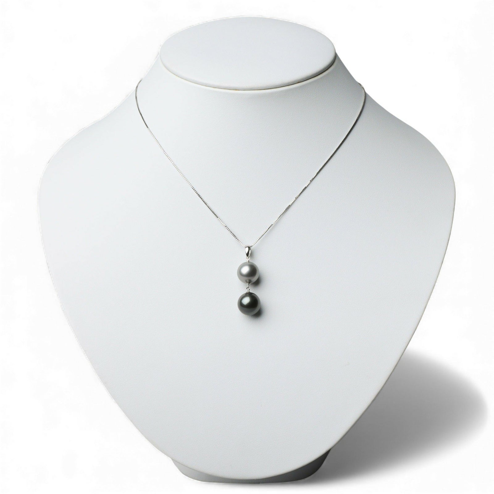  【WEB限定】タヒチ黒蝶真珠 ペンダントトップ 10mmUP K18WG