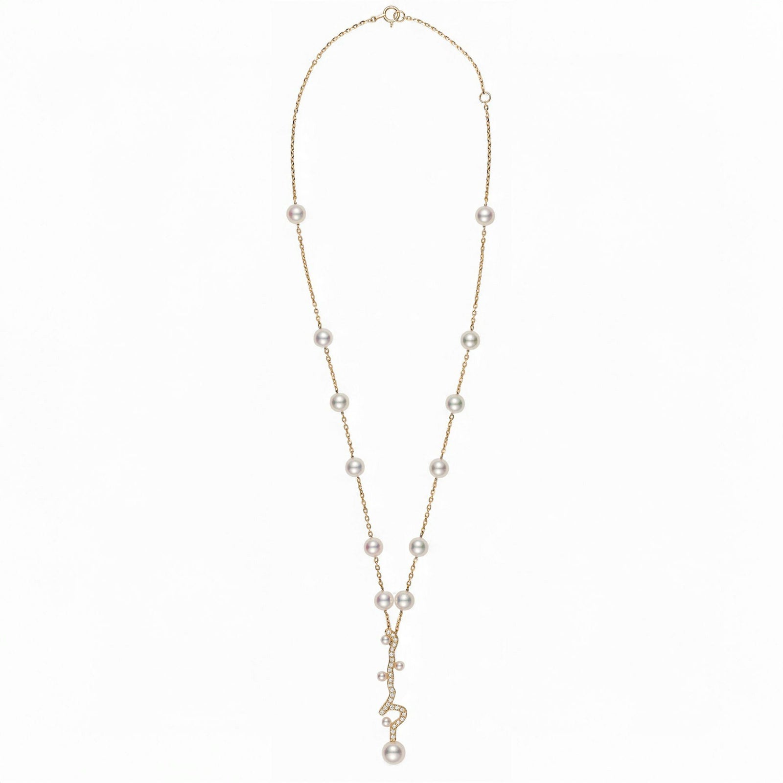 KOKORO　ステーションパールネックレス [WSP]