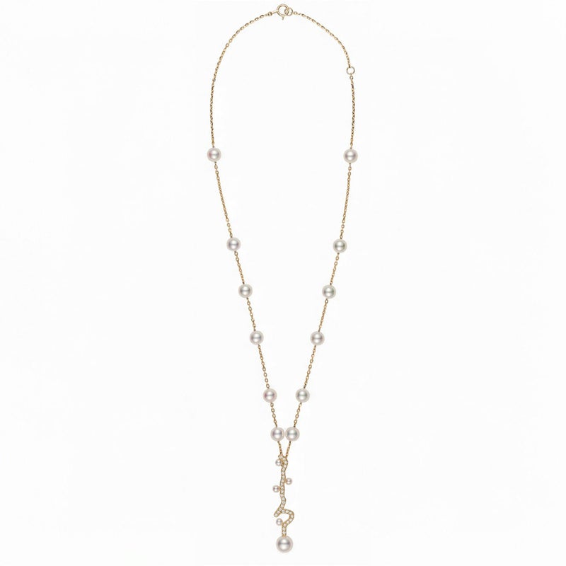 KOKORO　ステーションパールネックレス [WSP]