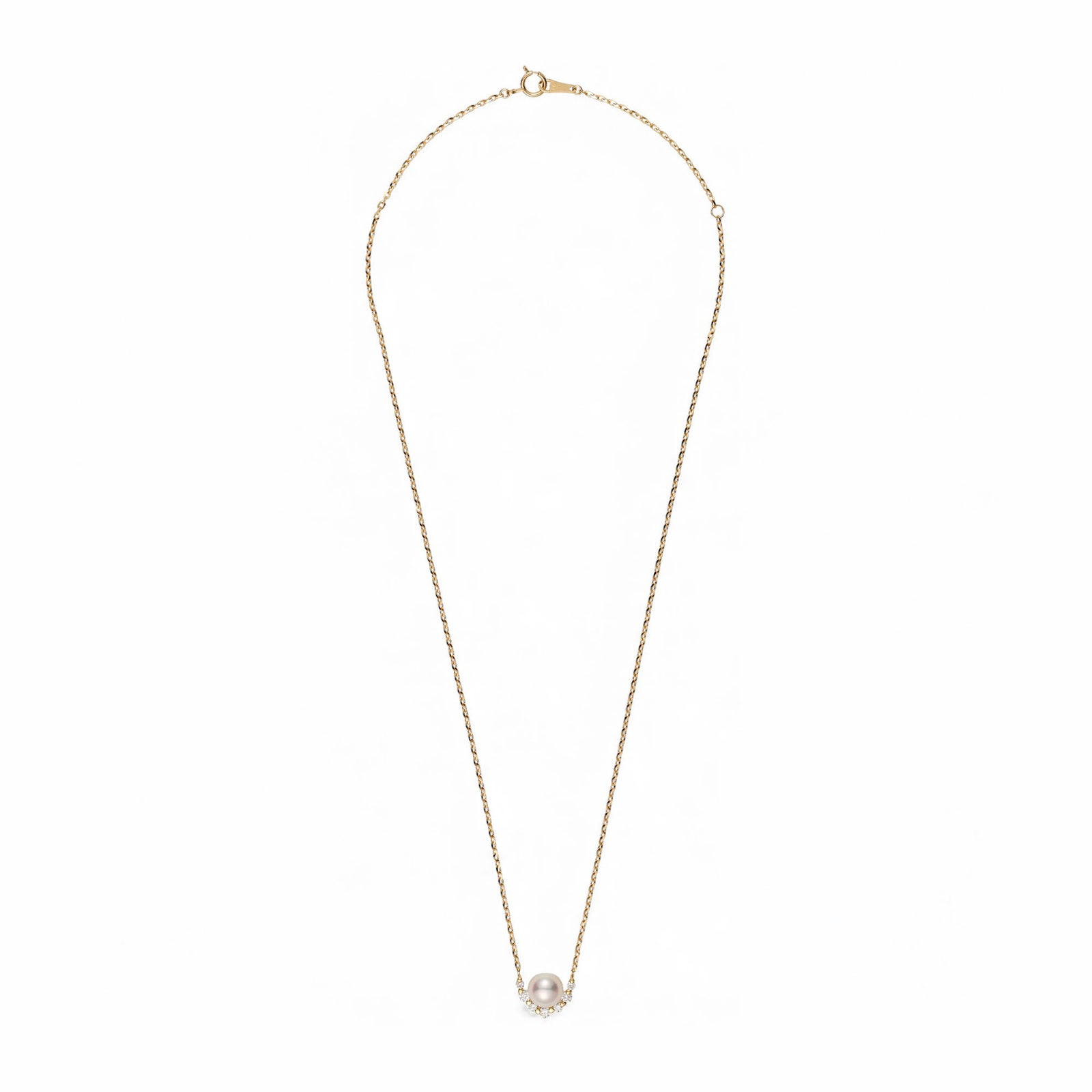 パールとりまき ペンダント K18YG [WSP]