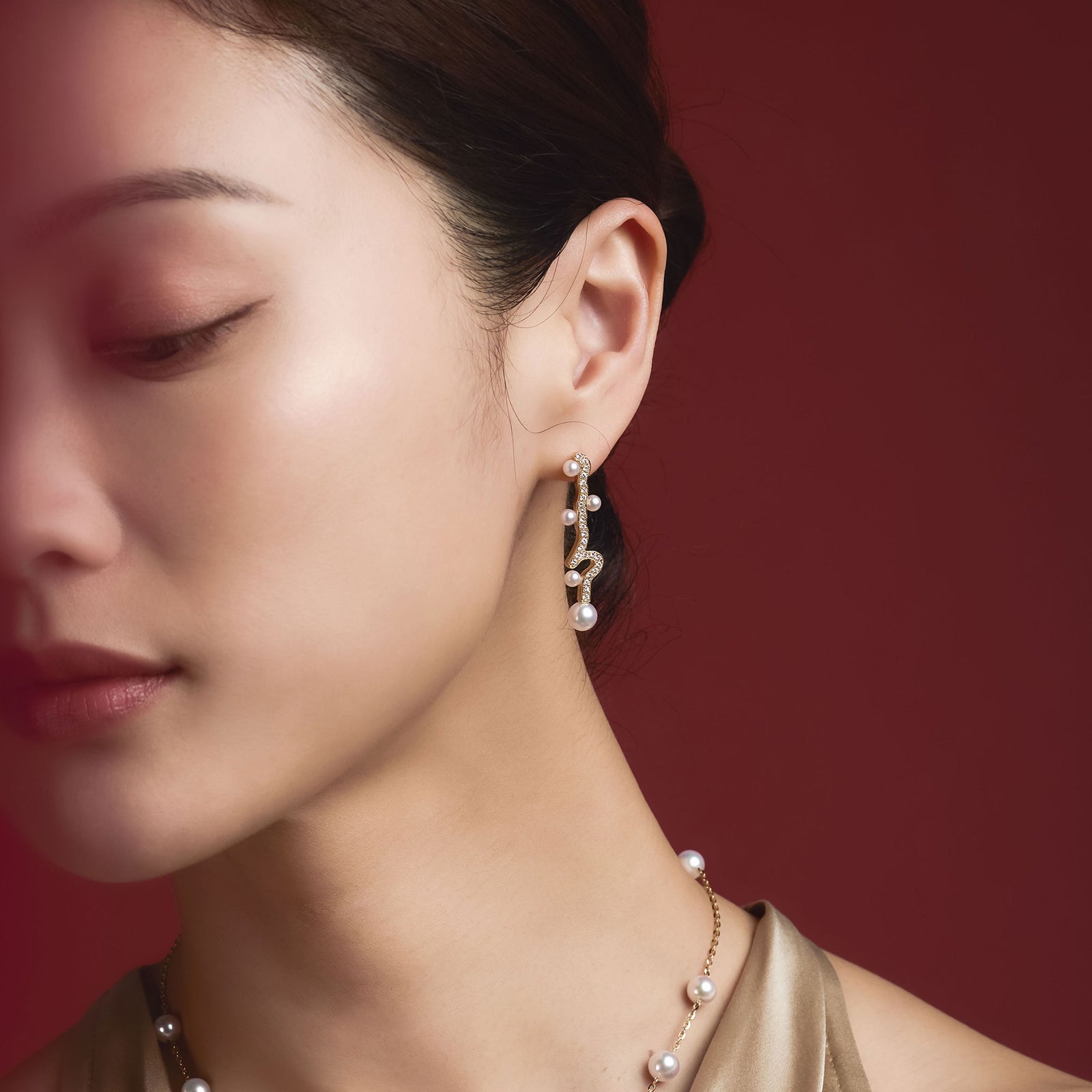 KOKORO　パールピアス [WSP]