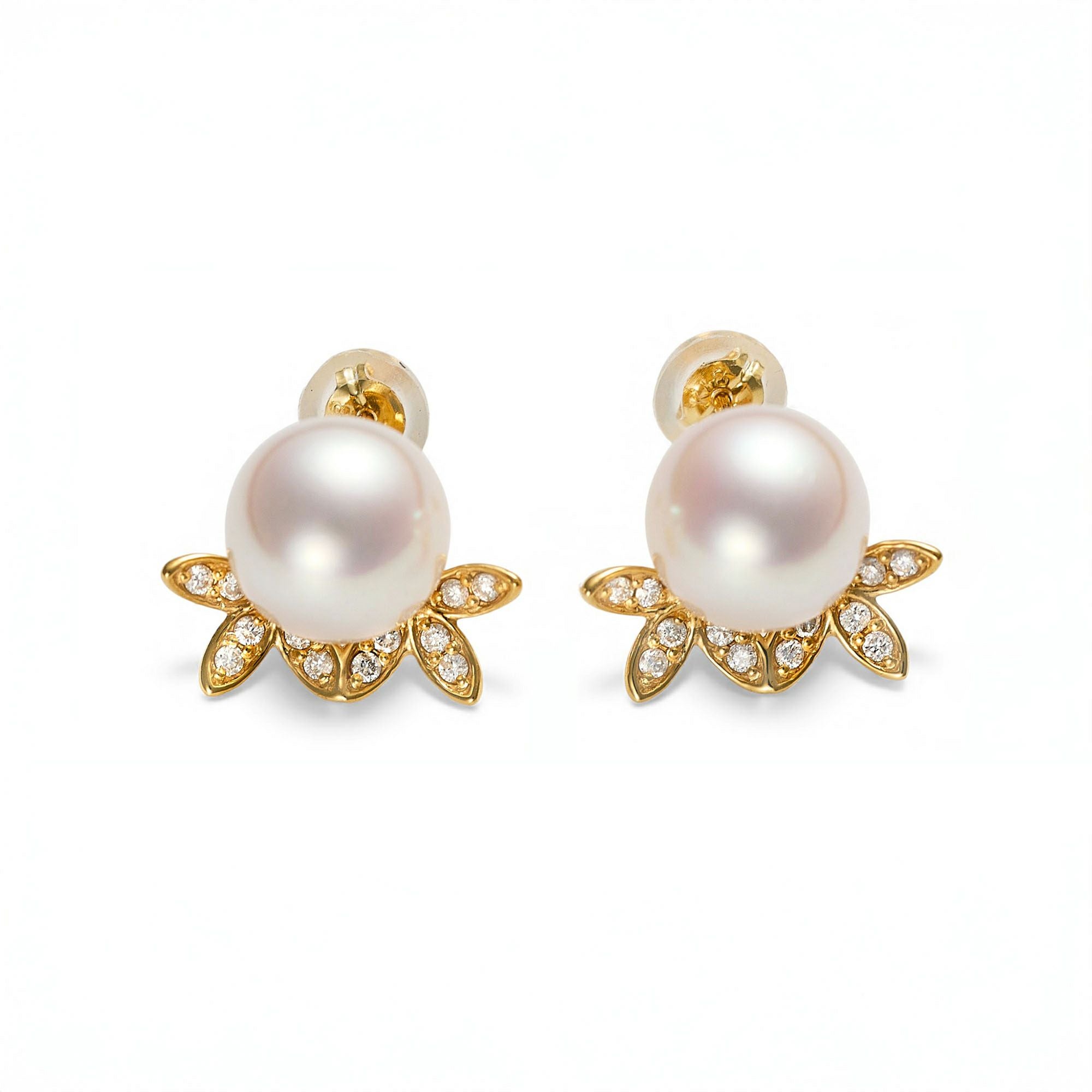 パールダイヤピアス