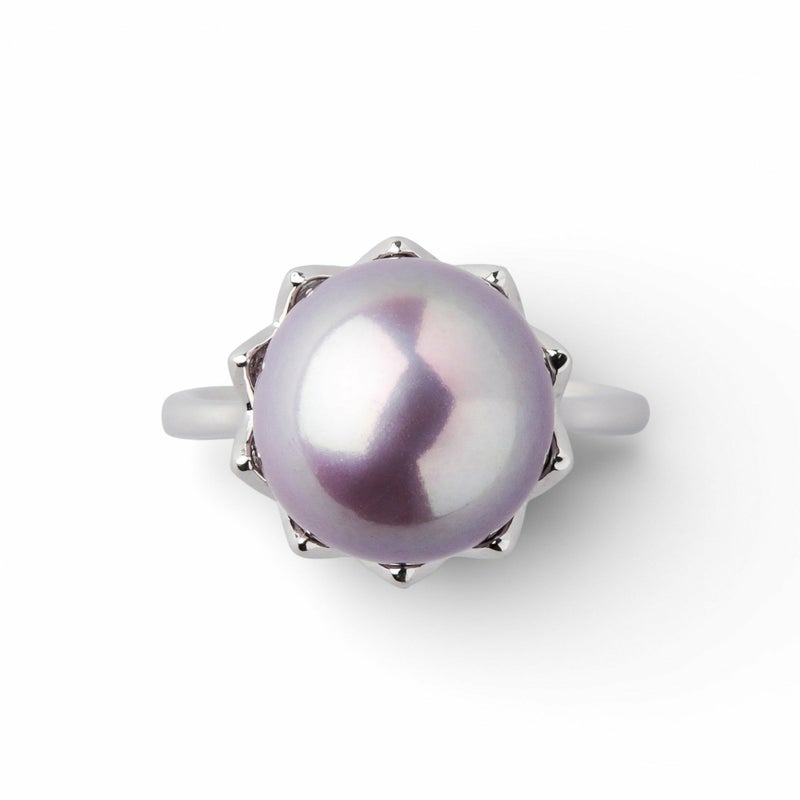 Mauvette 淡水真珠 リング　11mmUP PT900