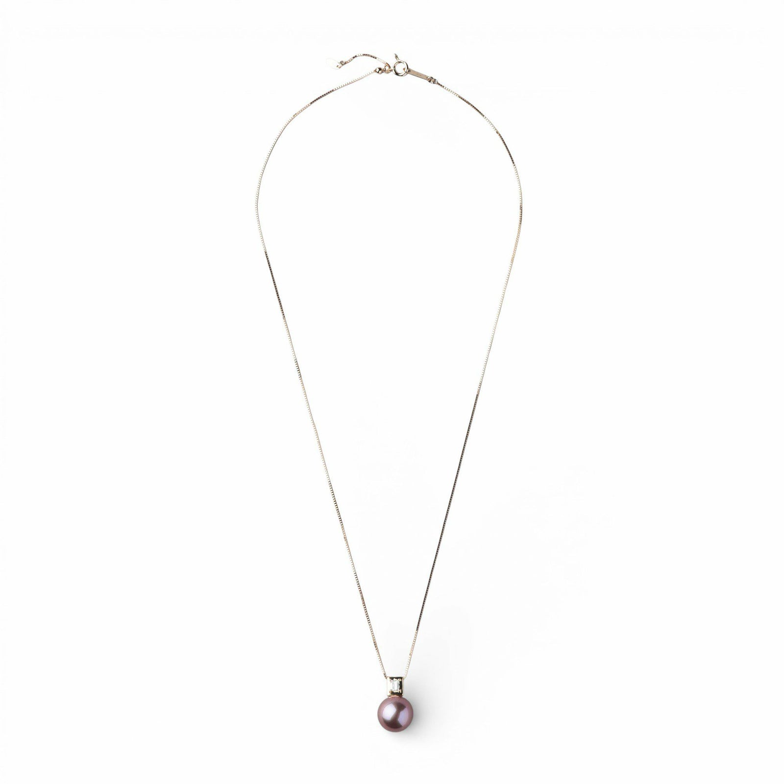 Mauvette 淡水真珠 ペンダント　11mmUP K18YG