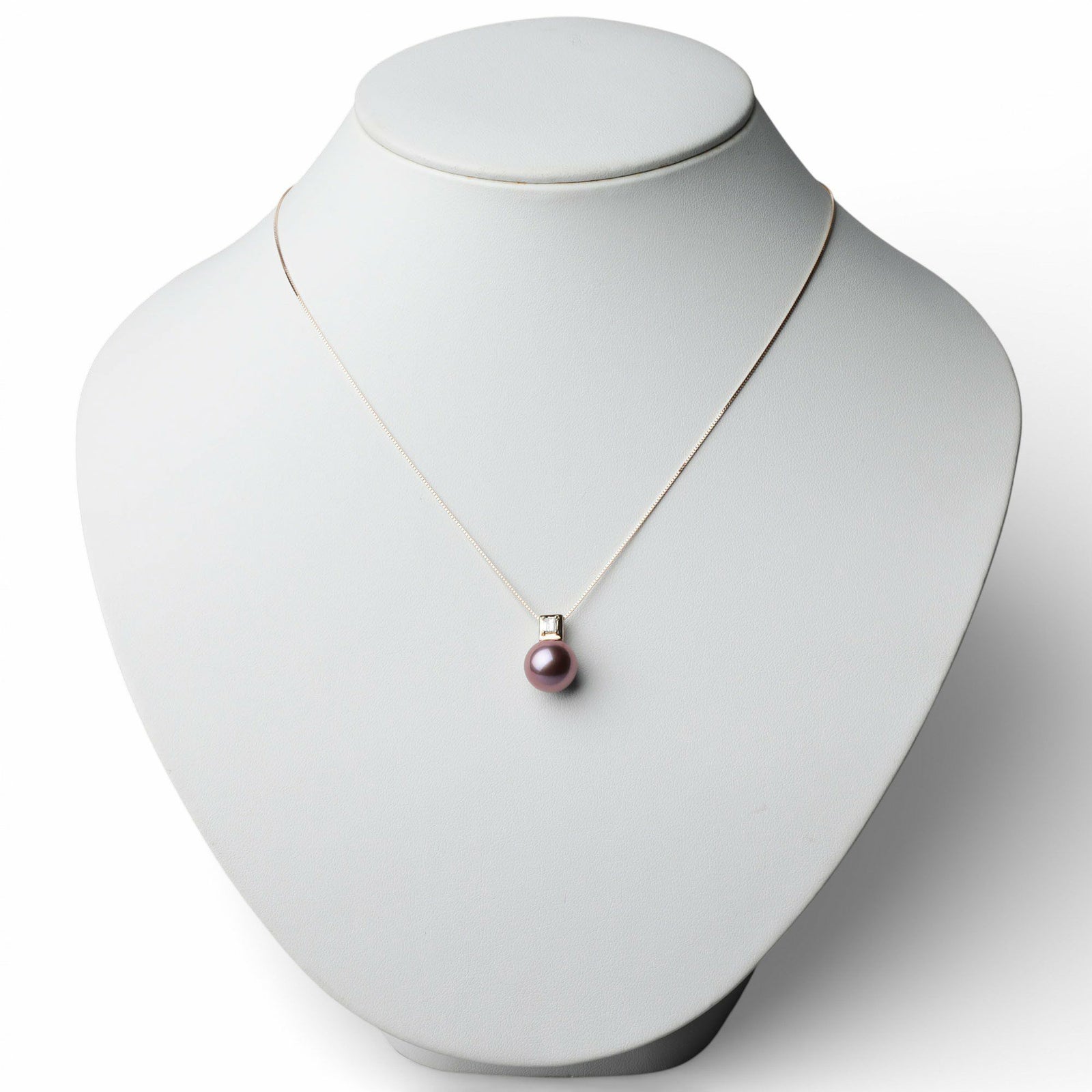 Mauvette 淡水真珠 ペンダント　11mmUP K18YG