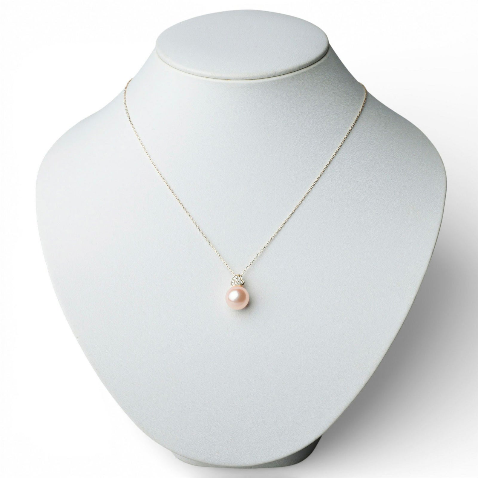 Mauvette 淡水真珠 ペンダントトップ　11mmUP K18YG オレンジ