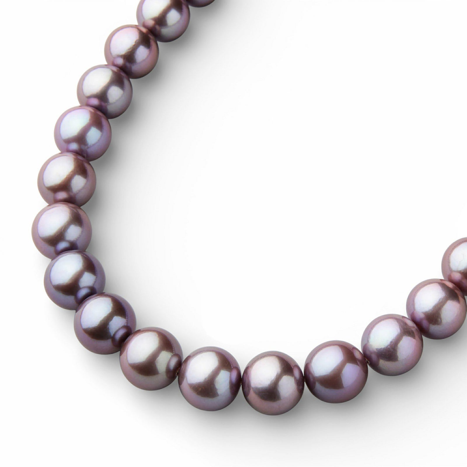 淡水真珠 ネックレス　11-11.9mm キングフィッシャー鑑別 -Mauvette-