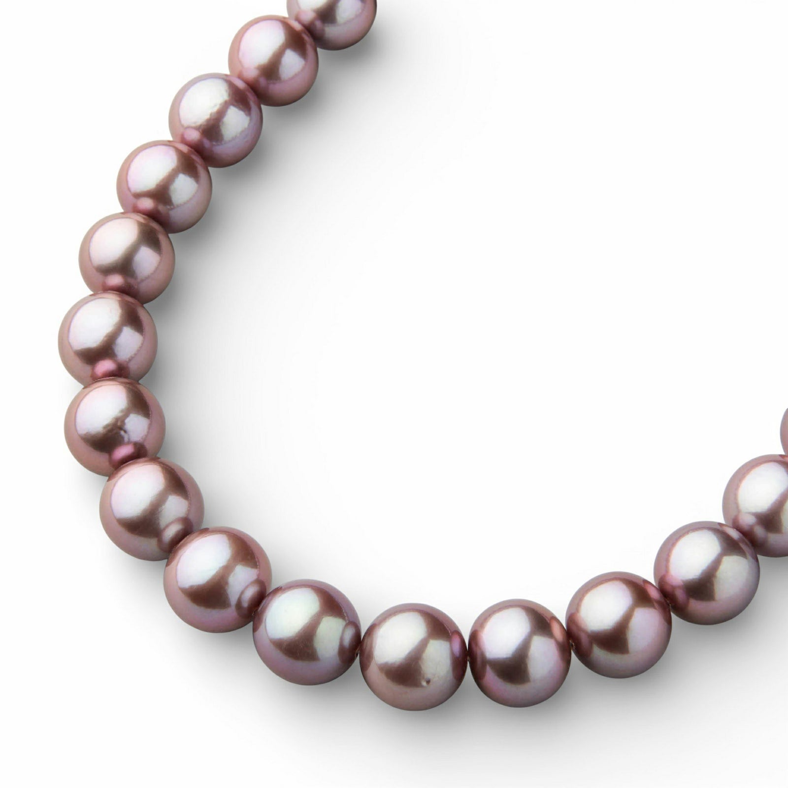 淡水真珠 ネックレス　11.0-12.0mm キングフィッシャー鑑別 -Mauvette-