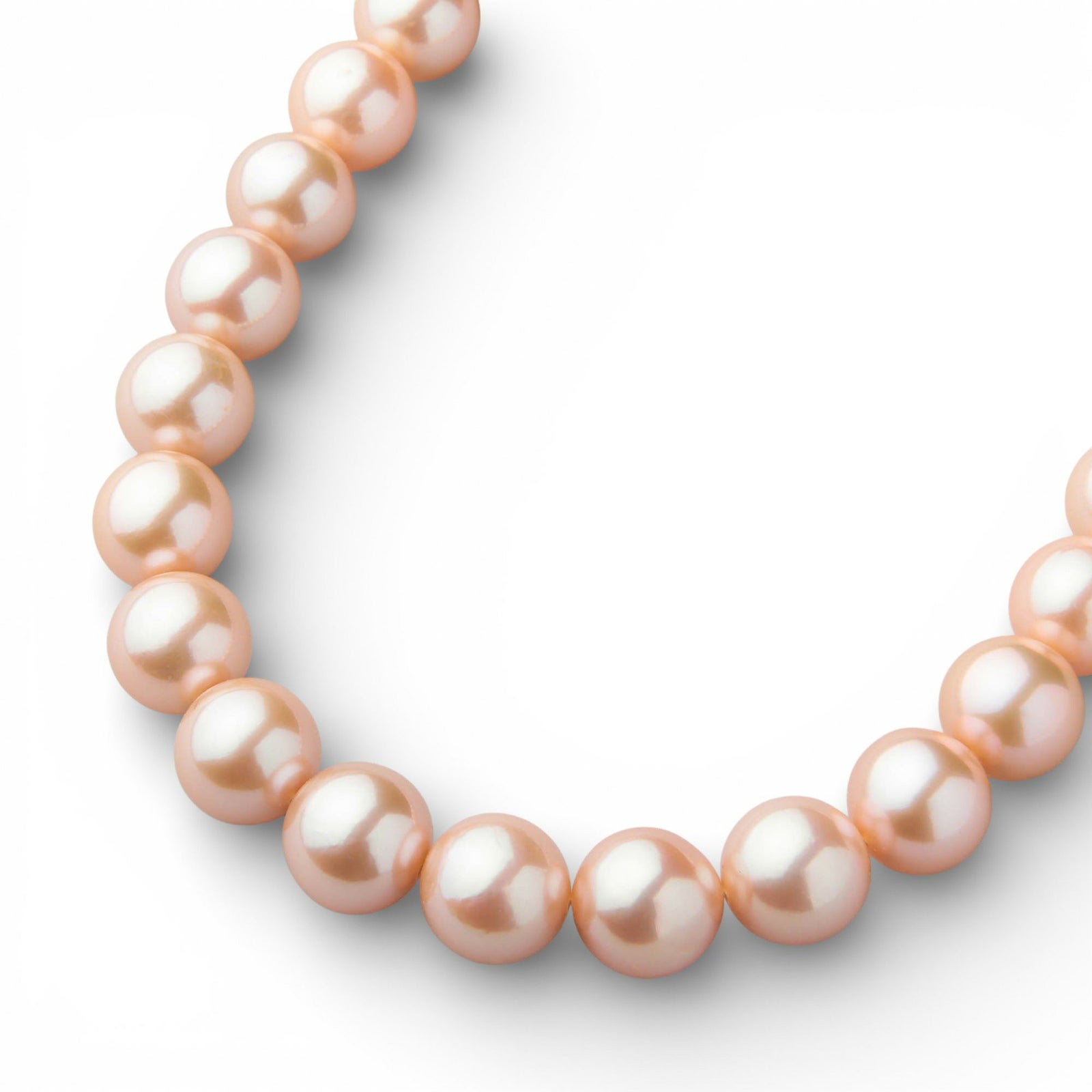 淡水真珠 ネックレス　11.0-12.0mm キングフィッシャー鑑別 -Mauvette-