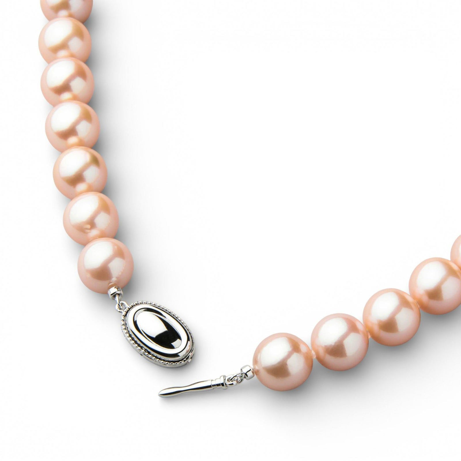 淡水真珠 ネックレス　11.0-12.0mm キングフィッシャー鑑別 -Mauvette-