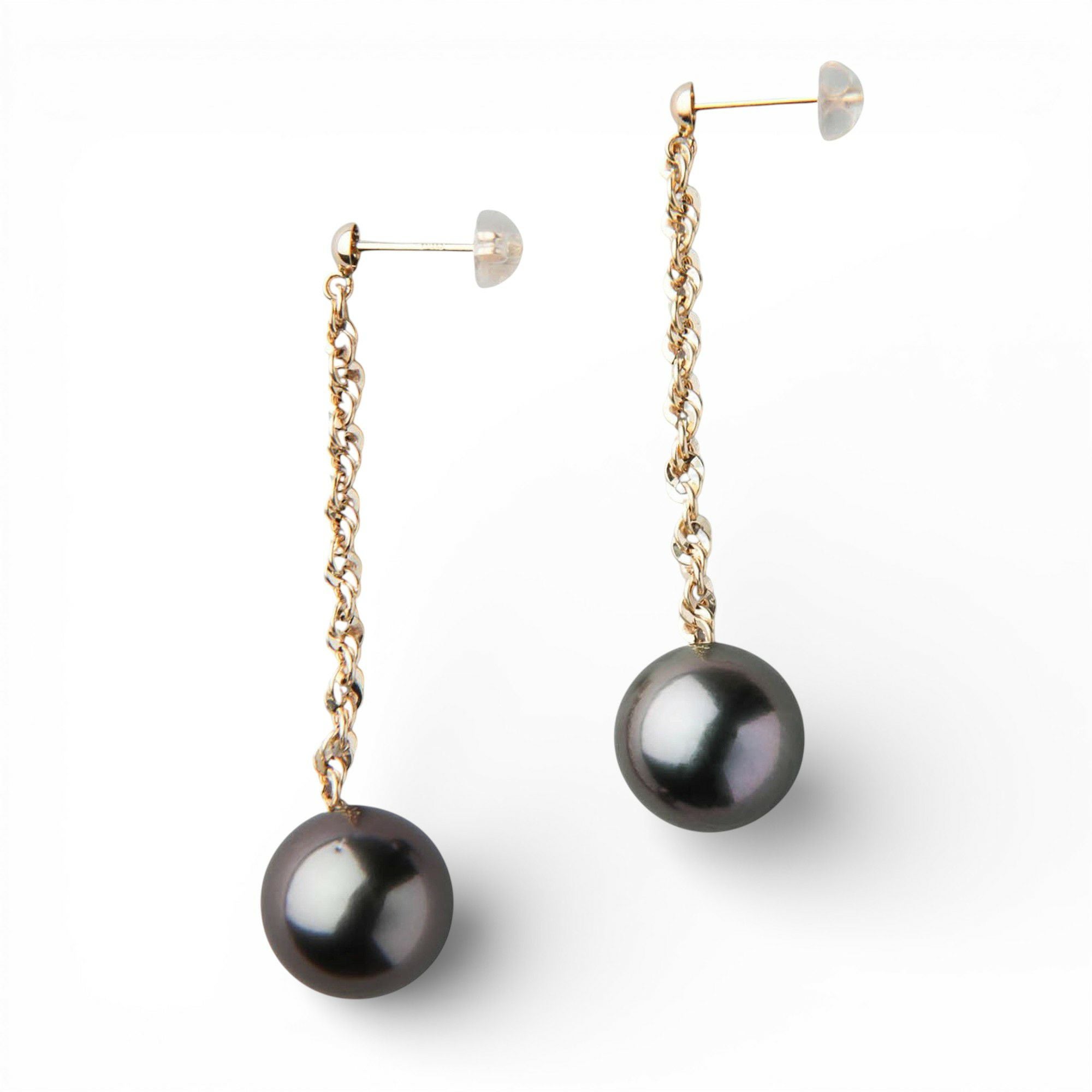 Tahitian+ タヒチ黒蝶真珠 ブローチ 11mmUP SV925 | パールブローチ