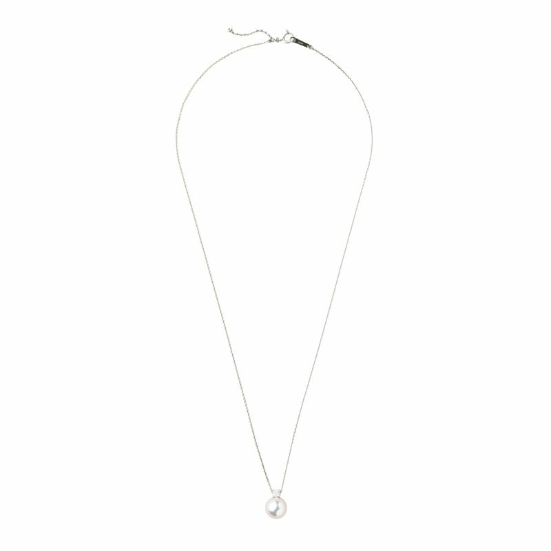 オーロラ花珠真珠 ペンダント　8.5-9.0mm PT900/850 -TOP Quality- [WSP]