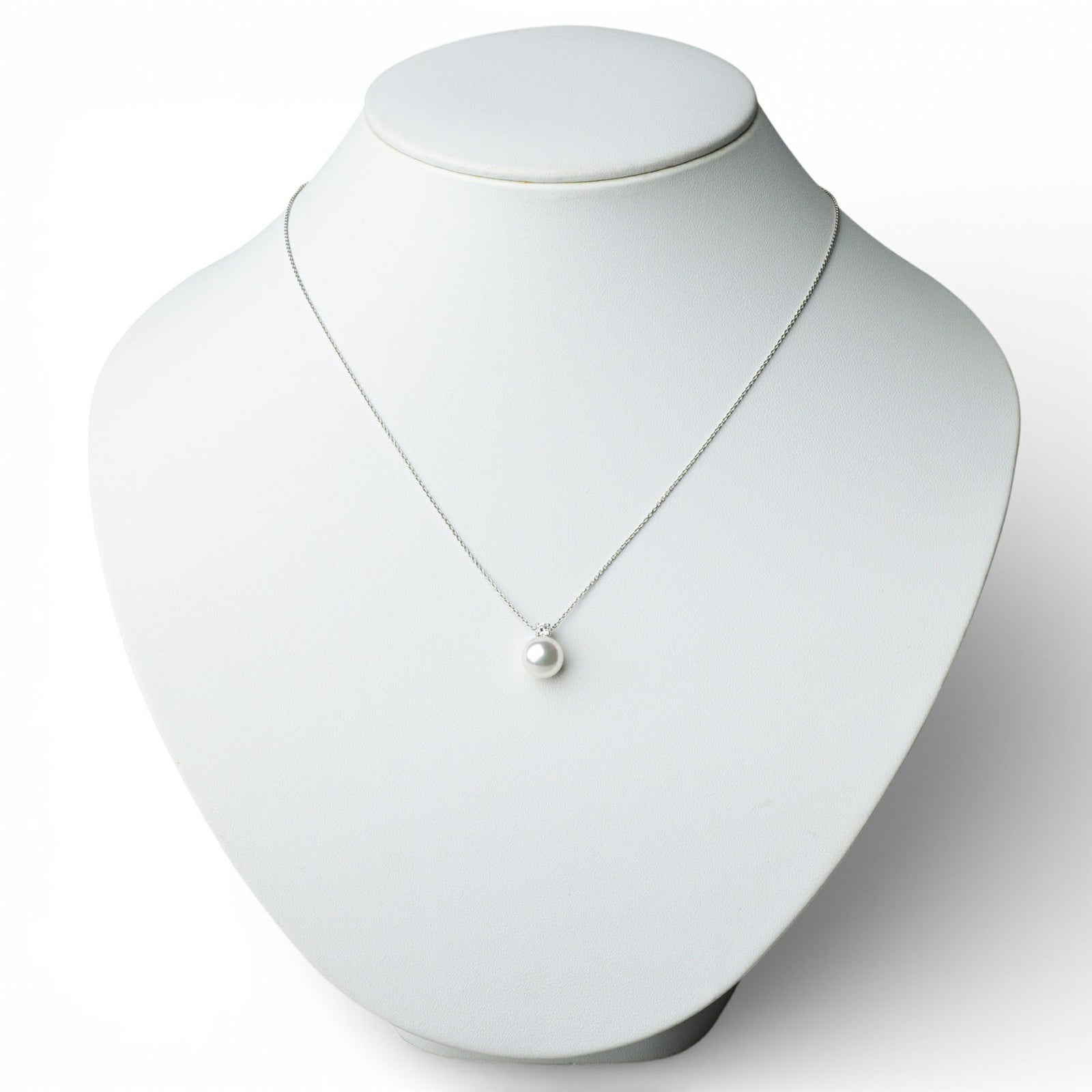 オーロラ花珠真珠 ペンダント　8.5-9.0mm PT900/850 -TOP Quality- [WSP]