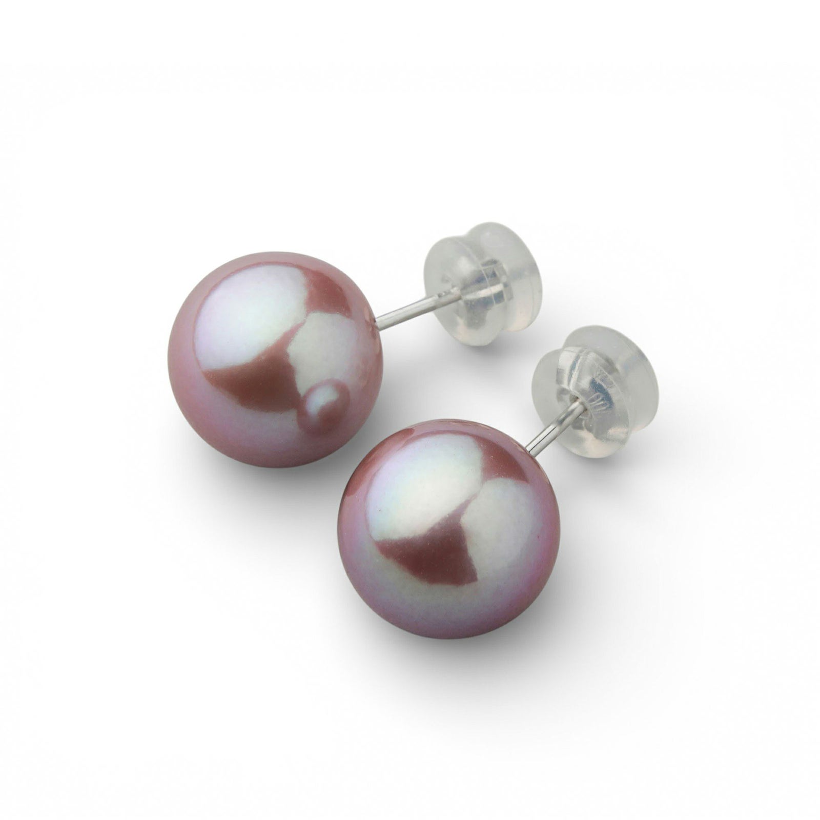 Mauvette 淡水有核真珠 ピアス　11mmUP PT900