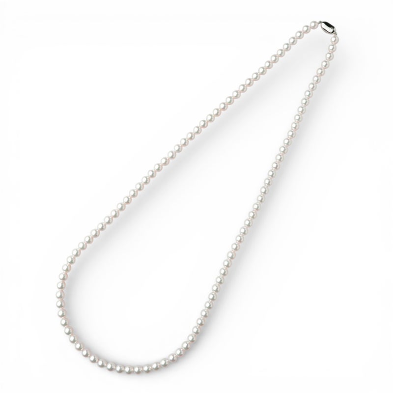 あこや真珠 ロングネックレス　8.0-8.5mm 80cm