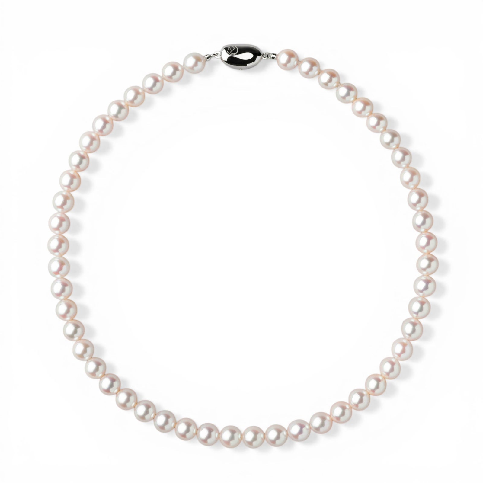 あこや真珠 ネックレス　8.0-8.5mm オーロラアコヤクイーン鑑別書付