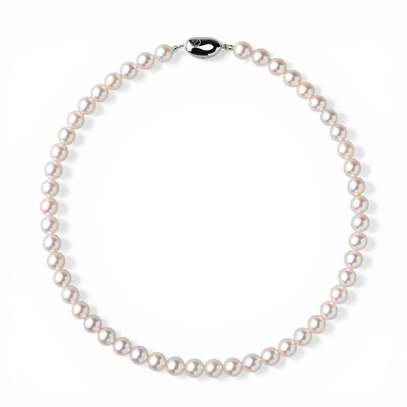 あこや真珠 ネックレス　8.0-8.5mm オーロラアコヤクイーン鑑別書付