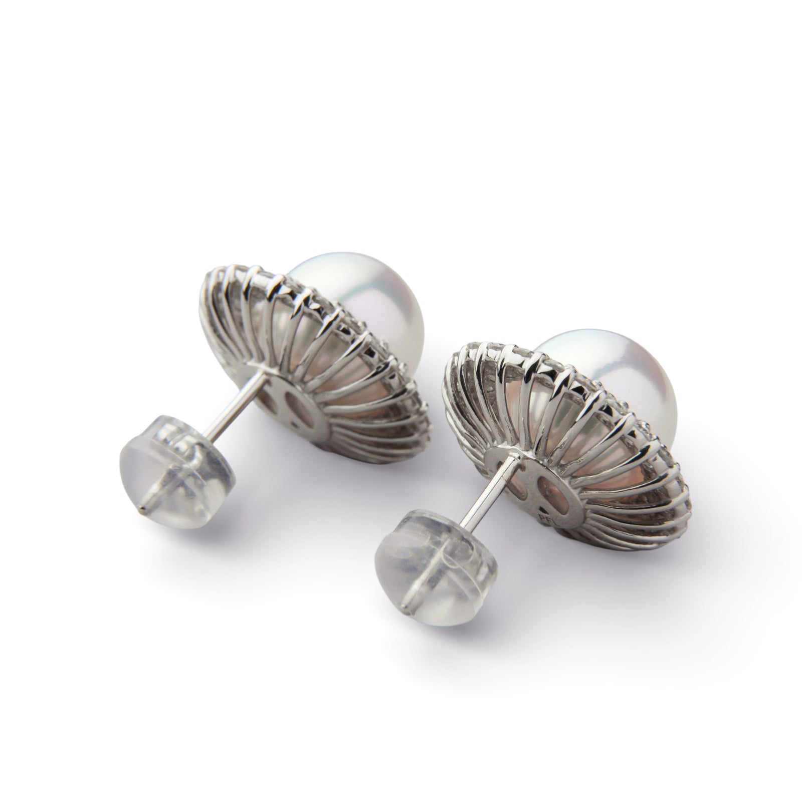 オーロラ天女 ダイヤモンドピアス　8.5-9.0mm 取巻き [WSP]