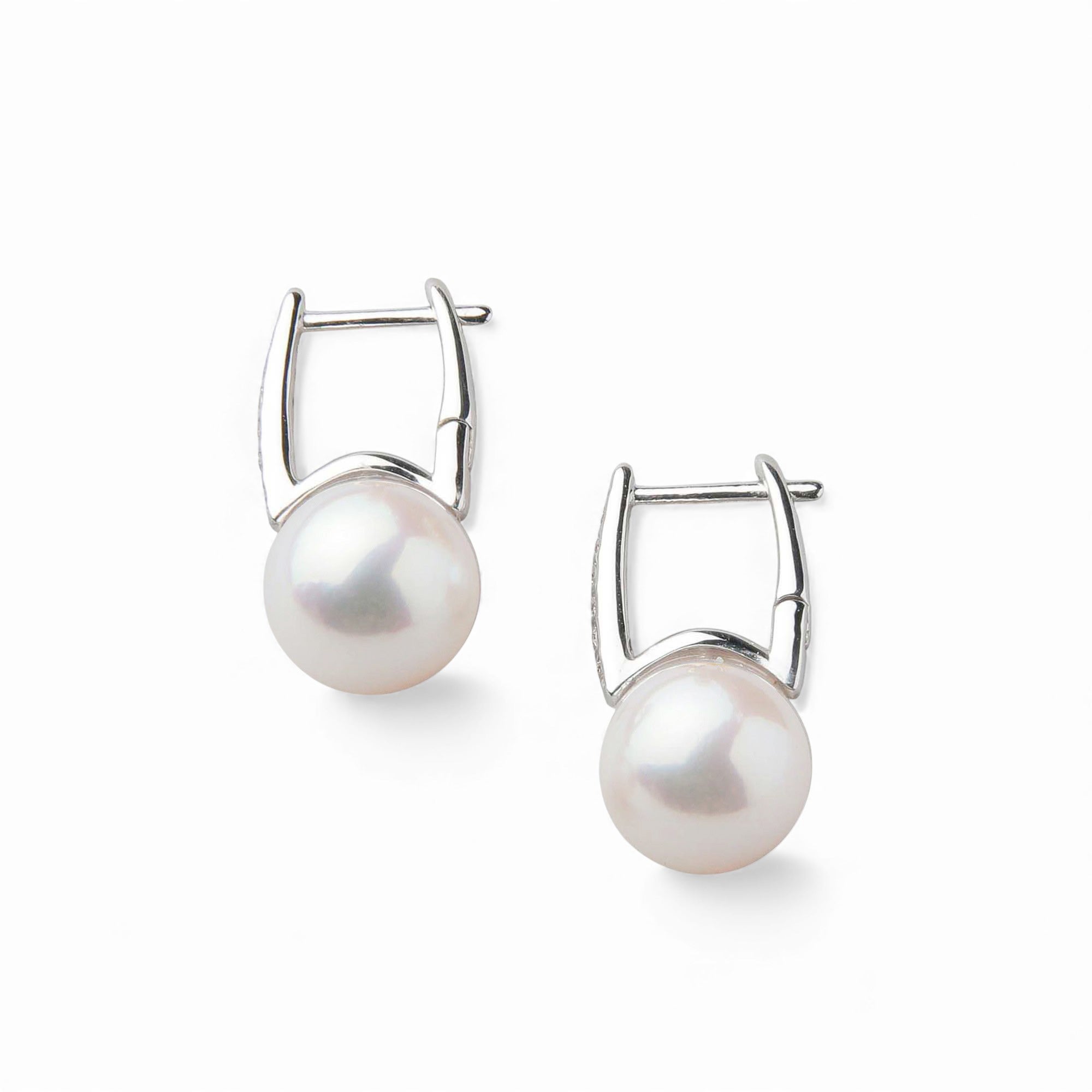 LUXE あこや真珠 ピアス8.5-9.0mm PT900 | WSP（ダブルエスピー）公式