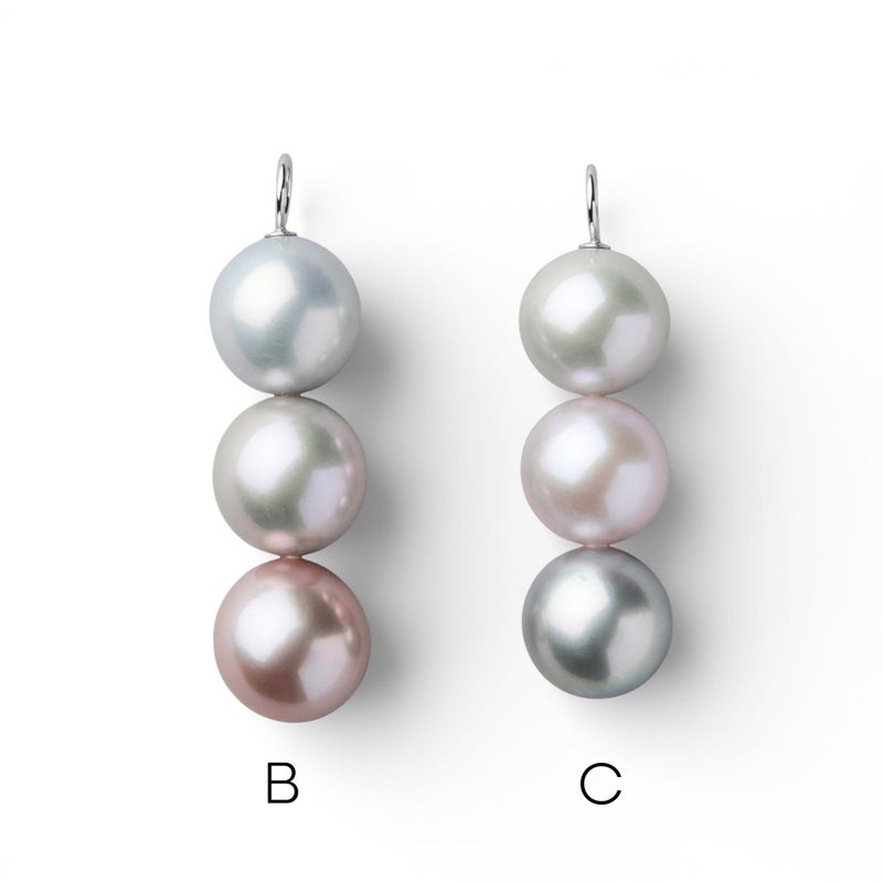 【WEB限定】Bubble 淡水真珠 ペンダントトップ　9mmUP K18WG