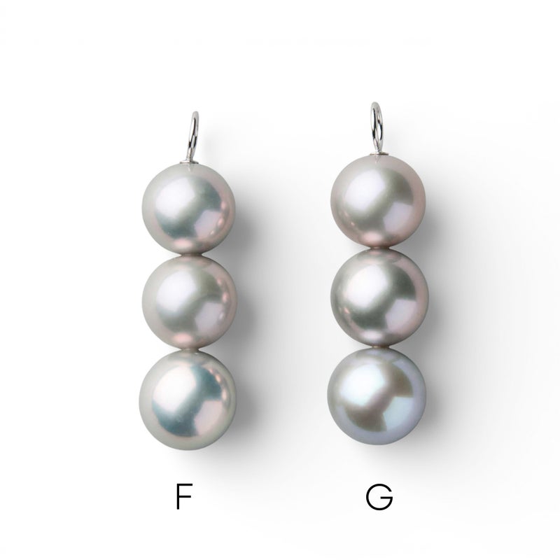 【WEB限定】Bubble 淡水真珠 ペンダントトップ　9mmUP K18WG