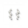 Petit Claire あこや真珠 ピアス　3.5-5.0mm PT900/K18YG