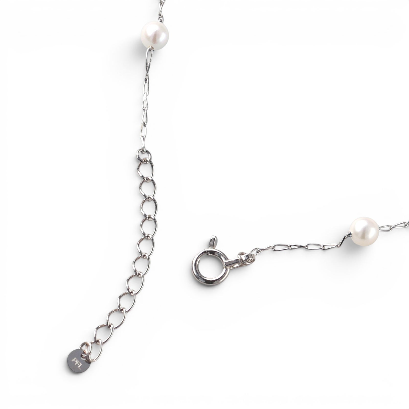 あこや真珠 ステーションブレスレット　3.5-4.0mm PT900