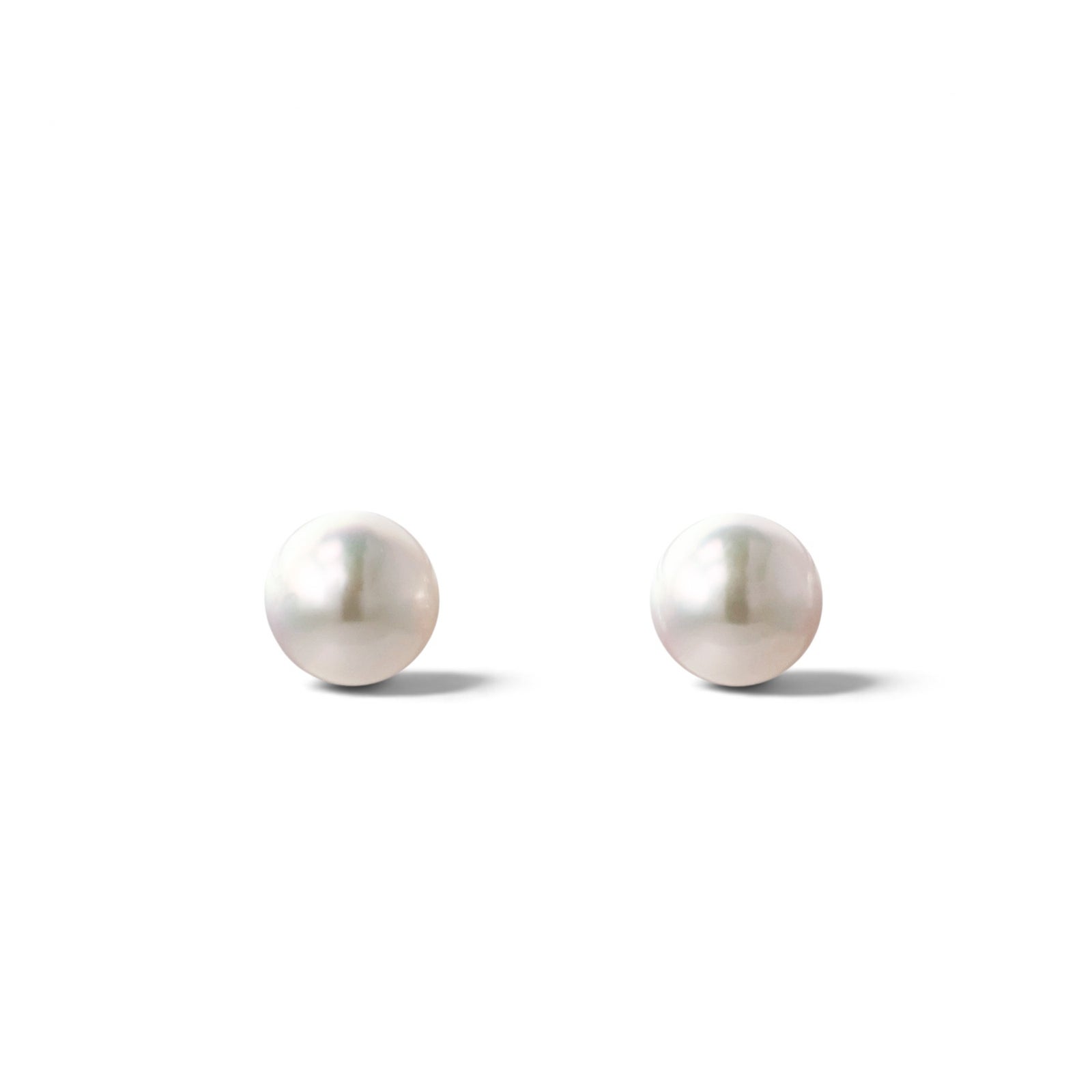 あこや真珠 スタッドピアス　5.0-5.5mm PT900