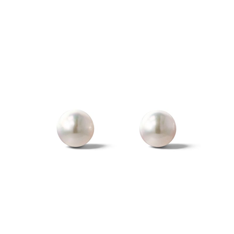 あこや真珠 スタッドピアス　5.0-5.5mm PT900